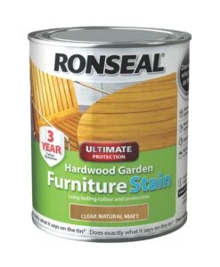 Ronseal Hardwood Furniture Wood Stain, 750ml 6 Ronseal Hardwood Furniture Wood Stain, 750ml -Hammerite Shop ronseal hardwood furniture wood stain 750ml5010214864294 08c bq