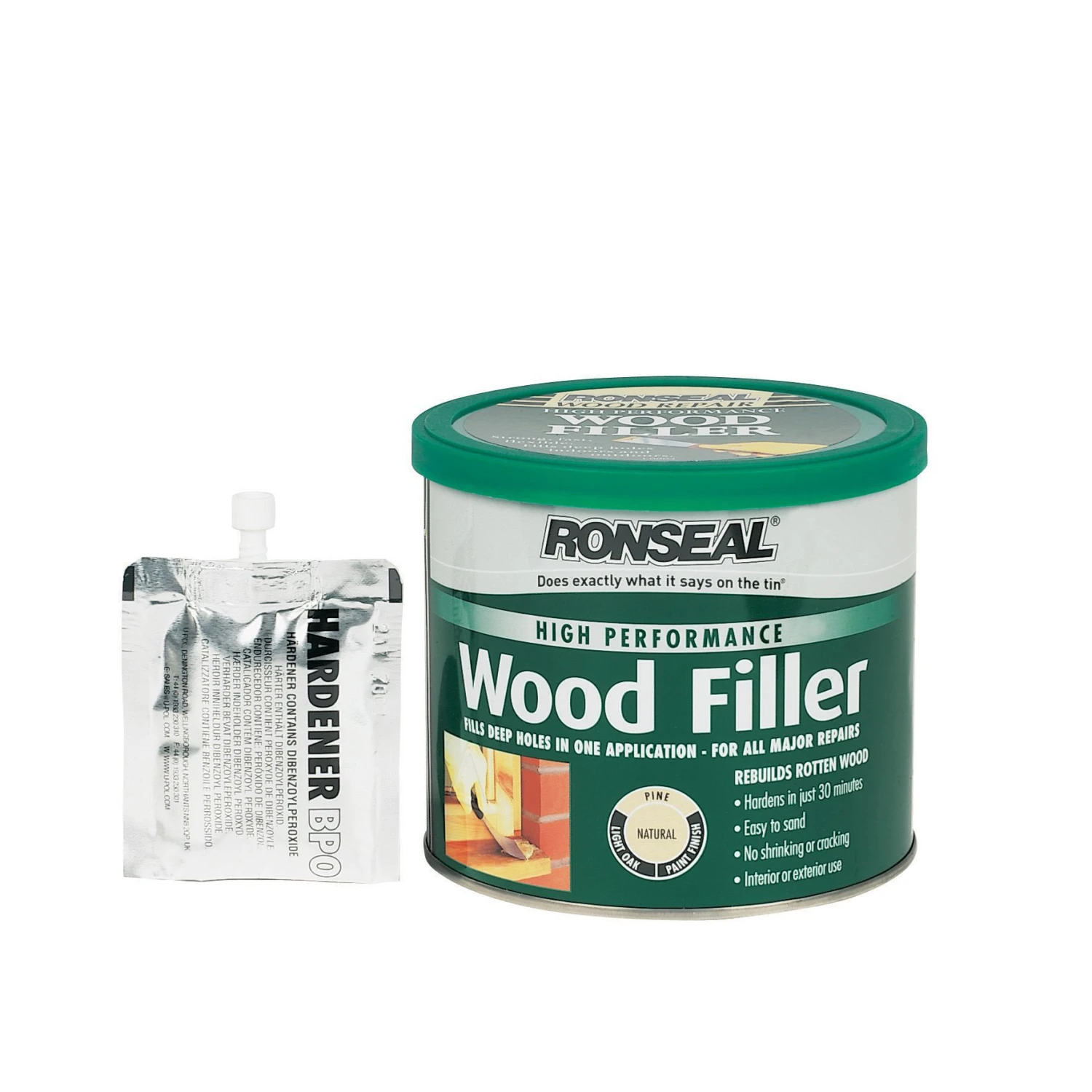 Ronseal High Performance Natural Ready Mixed Wood Filler 1kg 3 Ronseal High Performance Natural Ready Mixed Wood Filler 1kg