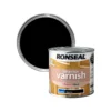 Ronseal Interior Ebony Satin Varnish, 250ml 2 Ronseal Interior Ebony Satin Varnish, 250ml -Hammerite Shop ronseal interior ebony satin varnish 250ml5010214894192 02c bq