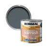 Ronseal Interior Graphite Satin Varnish, 250ml -Hammerite Shop ronseal interior graphite satin varnish 250ml5010214894239 02c bq