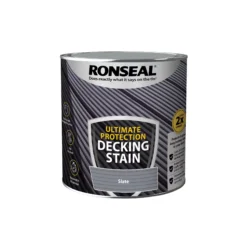 Ronseal Ultimate Protection Slate Matt Decking Wood Stain, 2.5L 6 Ronseal Ultimate Protection Slate Matt Decking Wood Stain, 2.5L -Hammerite Shop ronseal ultimate protection slate matt decking wood stain 2 5l5010214891221 08c