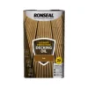 Ronseal Ultimate Teak Decking Wood Oil, 5L -Hammerite Shop ronseal ultimate teak decking wood oil 5l5010214872961 08c bq