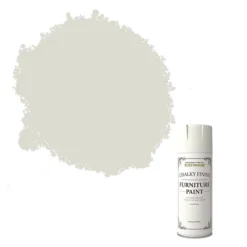 Rust-Oleum Antique White Matt Chalky Effect Multi-surface Spray Paint, 400ml