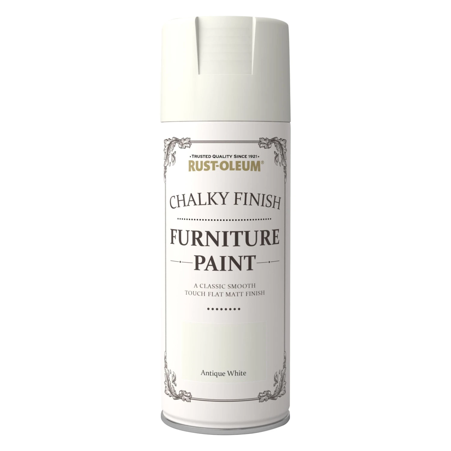 Rust-Oleum Antique White Matt Chalky Effect Multi-surface Spray Paint, 400ml 4 Rust-Oleum Antique White Matt Chalky Effect Multi-surface Spray Paint, 400ml - Image 2