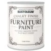 Rust-Oleum Chalk White Chalky Effect Matt Furniture Paint, 2.5L -Hammerite Shop rust oleum chalk white chalky effect matt furniture paint 2 5l5013296034050 02c BQ