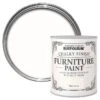 Rust-Oleum Chalk White Chalky Effect Matt Furniture Paint, 750ml -Hammerite Shop rust oleum chalk white chalky effect matt furniture paint 750ml5013296031066 02c bq