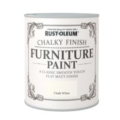 Rust-Oleum Chalk White Chalky Effect Matt Furniture Paint, 750ml 6 Rust-Oleum Chalk White Chalky Effect Matt Furniture Paint, 750ml -Hammerite Shop rust oleum chalk white chalky effect matt furniture paint 750ml5013296031066 08c bq