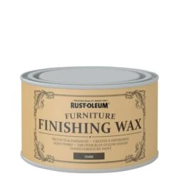 Rust-Oleum Dark Brown Matt Furniture Wax Finishing Wax, 0.4L 6 Rust-Oleum Dark Brown Matt Furniture Wax Finishing Wax, 0.4L -Hammerite Shop rust oleum dark brown matt furniture wax finishing wax 0 4l5013296032773 08c bq