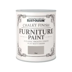 Rust-Oleum Flint Flat Matt Furniture Paint, 750ml 6 Rust-Oleum Flint Flat Matt Furniture Paint, 750ml -Hammerite Shop rust oleum flint flat matt furniture paint 750ml5013296032384 08c bq
