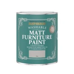 Rust-Oleum Flint Matt Furniture Paint, 750ml 6 Rust-Oleum Flint Matt Furniture Paint, 750ml -Hammerite Shop rust oleum flint matt furniture paint 750ml5013296131469 08c bq