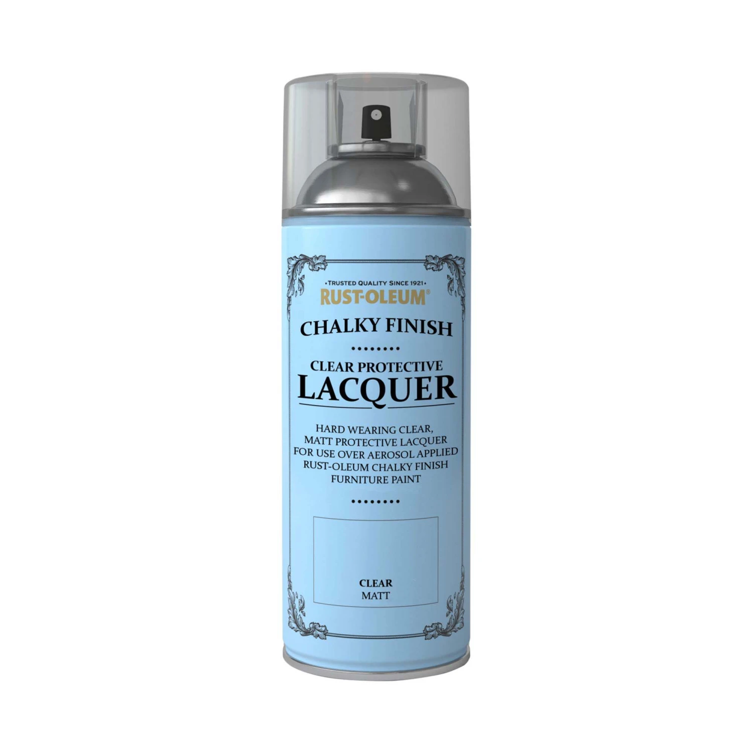 Rust-Oleum Furniture Paint Clear Matt Lacquer, 0.4L 4 Rust-Oleum Furniture Paint Clear Matt Lacquer, 0.4L - Image 2