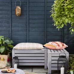 Rust-Oleum Garden Paint Evening Blue Matt Multi-surface Garden Paint, 750ml Tin -Hammerite Shop rust oleum garden paint evening blue matt multi surface garden paint 750ml tin5013296131728 01i bq