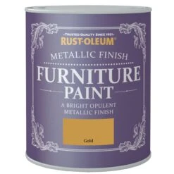 Rust-Oleum Gold Effect Furniture Paint, 750ml -Hammerite Shop rust oleum gold effect furniture paint 750ml5013296032421 08c bq