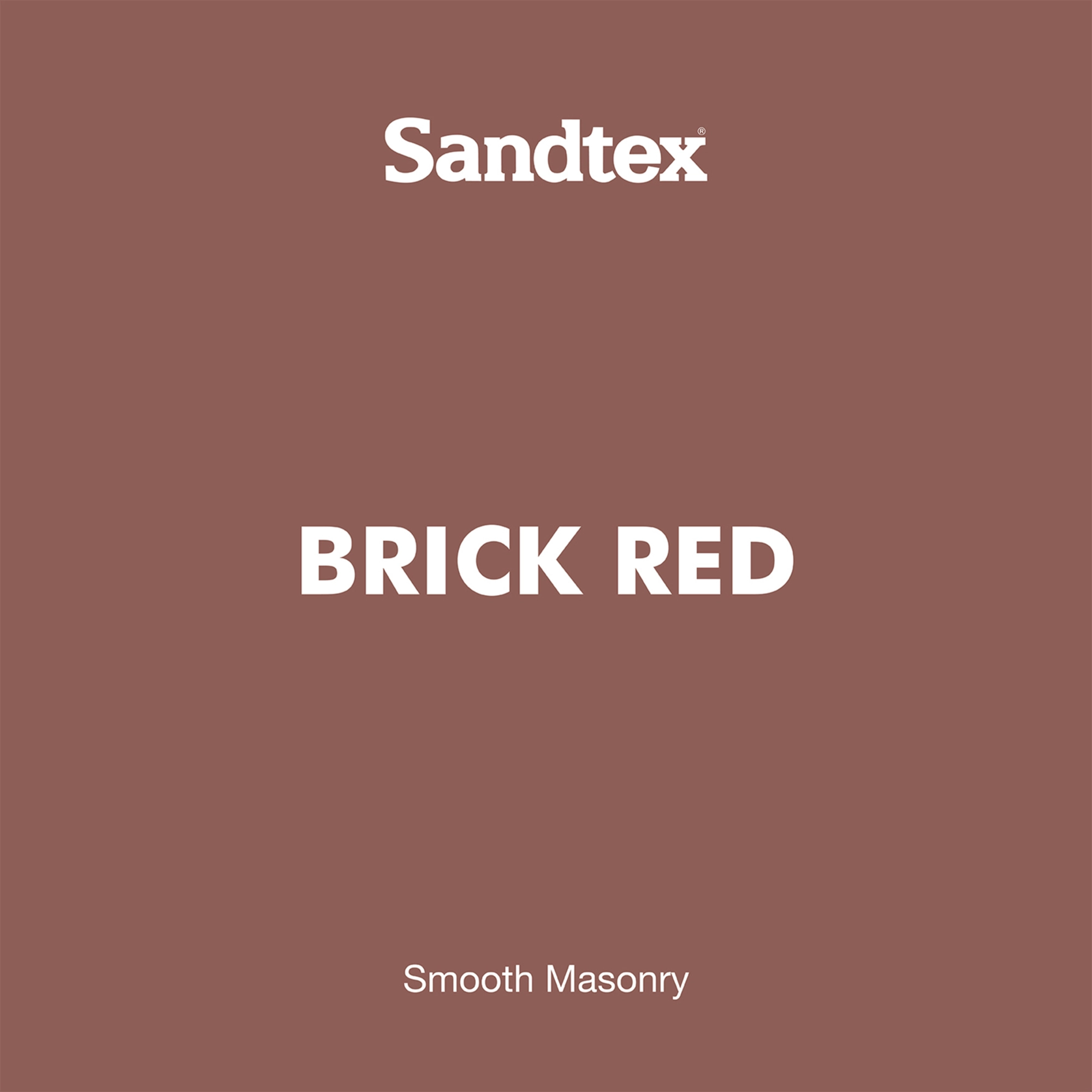 Sandtex Brick Red Masonry Paint, 5L 11 Sandtex Brick Red Masonry Paint, 5L - Image 9
