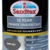 Sandtex Dark Grey Metal & Wood Undercoat, 750ml -Hammerite Shop sandtex dark grey metal wood undercoat 750ml5010131460234 08c bq