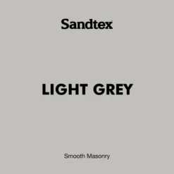 Sandtex Light Grey Matt Masonry Paint, 5L Tub -Hammerite Shop sandtex light grey matt masonry paint 5l tub5010131564307 01t bq