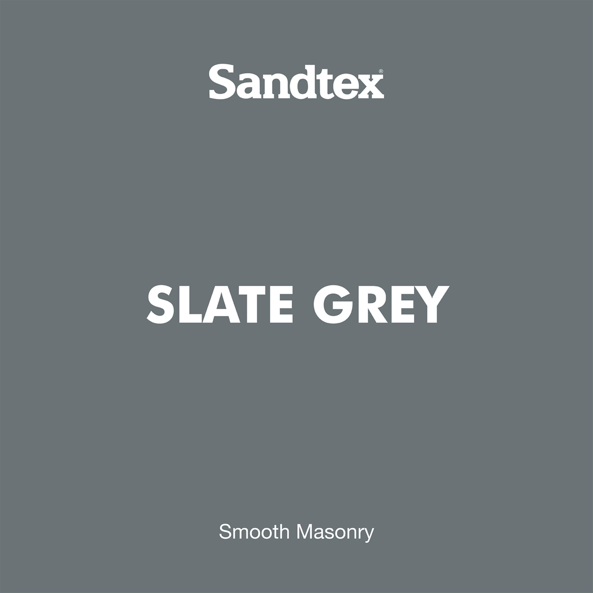 Sandtex Slate Grey Smooth Matt Masonry Paint, 5L Tub 11 Sandtex Slate Grey Smooth Matt Masonry Paint, 5L Tub - Image 9