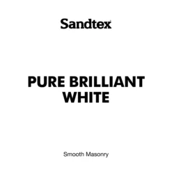 Sandtex Ultra Smooth Pure Brilliant White Masonry Paint, 5L -Hammerite Shop sandtex ultra smooth pure brilliant white masonry paint 5l5010131461293 01t bq