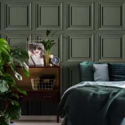 Superfresco Easy Khaki Panel Wood Effect Smooth Wallpaper -Hammerite Shop superfresco easy khaki panel wood effect smooth wallpaper5011583485899 20i bq