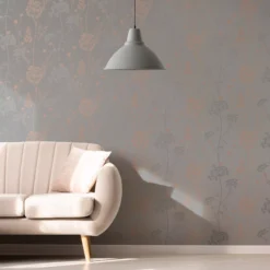 Superfresco Floral Rose Gold Effect Smooth Wallpaper -Hammerite Shop superfresco floral rose gold effect smooth wallpaper5011583402711 01i bq