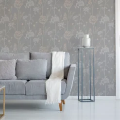 Superfresco Floral Rose Gold Effect Smooth Wallpaper -Hammerite Shop superfresco floral rose gold effect smooth wallpaper5011583402711 02i bq