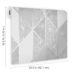 Superfresco Milan Geometric Silver Effect Smooth Wallpaper -Hammerite Shop superfresco milan geometric silver effect smooth wallpaper5011583386578 02t bq