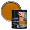 V33 Extreme Protection Teak Satin Wood Stain, 750ml -Hammerite Shop v33 extreme protection teak satin wood stain 750ml3153895180658 02c bq