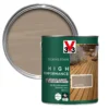 V33 High Performance Light Silver Satin Quick Dry Decking Stain, 2.5L -Hammerite Shop v33 high performance light silver satin quick dry decking stain 2 5l3153895180788 02c bq