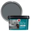 V33 Renovation Charcoal Grey Satin Wall Tile & Panelling Paint, 2L -Hammerite Shop v33 renovation charcoal grey satin wall tile panelling paint 2l3153895181365 02c bq