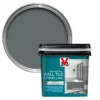 V33 Renovation Charcoal Grey Satinwood Wall Tile & Panelling Paint, 750ml -Hammerite Shop v33 renovation charcoal grey satinwood wall tile panelling paint 750ml3153895181280 02c bq