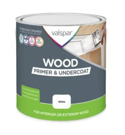 Valspar Wood White Wood Primer & Undercoat, 2.5L -Hammerite Shop valspar wood white wood primer undercoat 2 5l5055018169336 08c bq